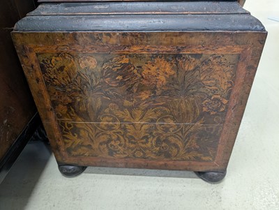 Lot 89 - A William III and later walnut and seaweed marquetry longcase clock by John Shaw of Holborn