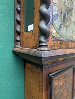 Lot 89 - A William III and later walnut and seaweed marquetry longcase clock by John Shaw of Holborn