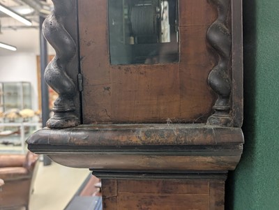 Lot 89 - A William III and later walnut and seaweed marquetry longcase clock by John Shaw of Holborn