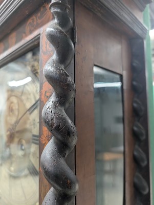 Lot 89 - A William III and later walnut and seaweed marquetry longcase clock by John Shaw of Holborn