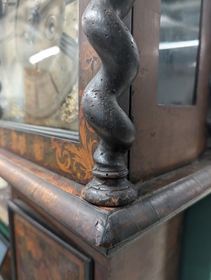 Lot 89 - A William III and later walnut and seaweed marquetry longcase clock by John Shaw of Holborn
