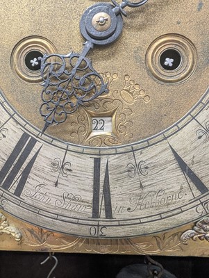 Lot 89 - A William III and later walnut and seaweed marquetry longcase clock by John Shaw of Holborn