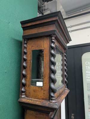 Lot 89 - A William III and later walnut and seaweed marquetry longcase clock by John Shaw of Holborn