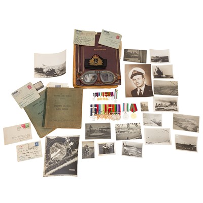 Lot 213 - Lt. Cdr. (A) Richard Lovelace Bigg-Wither DSC & Bar, important medal group and comprehensive archive