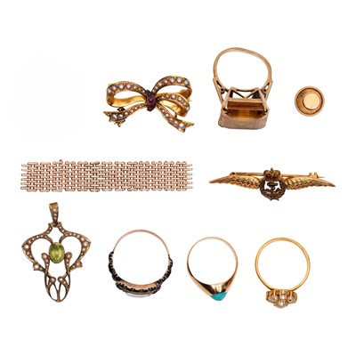 Lot 256 - A collection of jewellery