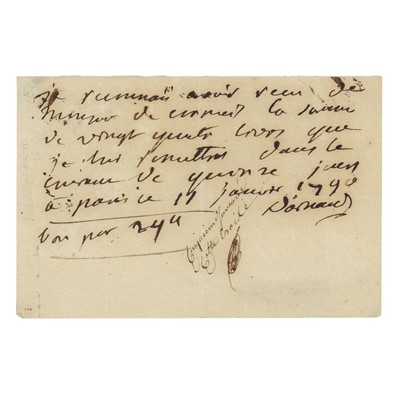 Lot 287 - D'Arnaud (François-Thomas de Baculard )