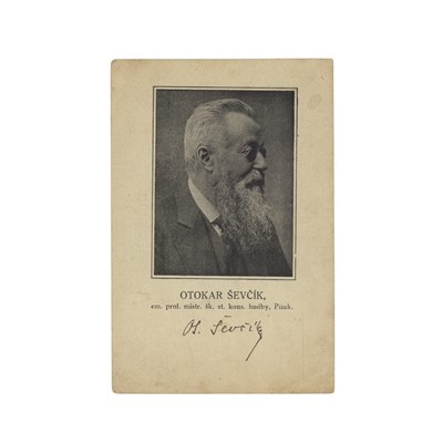 Lot 433 - Ševčík (Otakar)