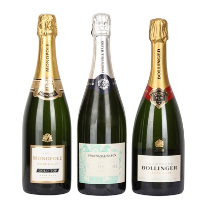 Lot 47 - Champagne Non Vintage Selection - 3 bottles