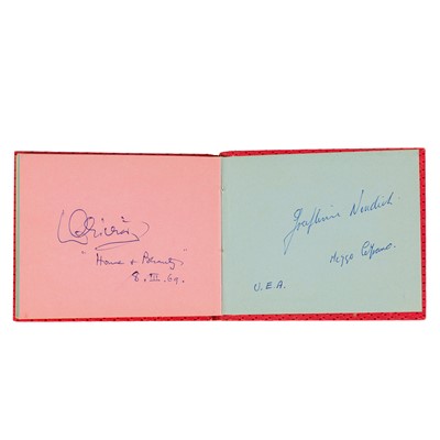 Lot 54 - Autograph Albums.- Actors & Entertainers
