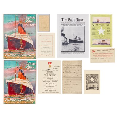 Lot 541 - Titanic Interest.- Millvina Dean