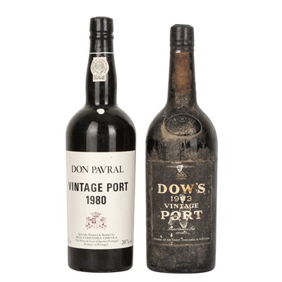 Lot 295 - A Pair of Vintage Ports - 2 bottles