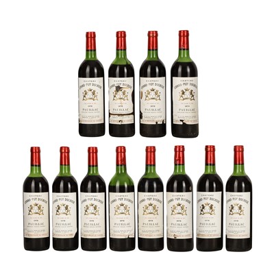 Lot 79 - Chateau Grand-Puy-Ducasse 1978 - 12 bottles