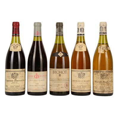 Lot 163 - Mixed 1980's Burgundy Case - 5 bottles