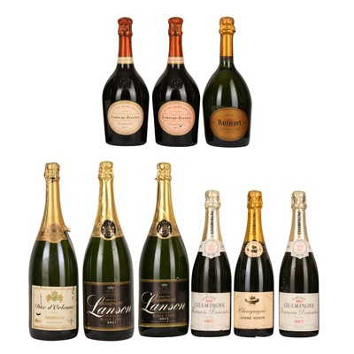 Lot 56 - Mixed Champagne Box - 9 bottles