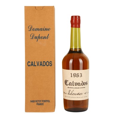 Lot 176 - Lelouvier Vintage Calvados 1963 - 1 bottle