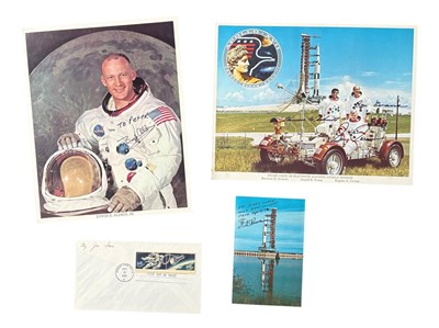Lot 607 - Space Interest.- Incl. Buzz Aldrin