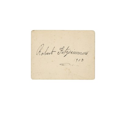 Lot 634 - Fitzsimmons (Robert)