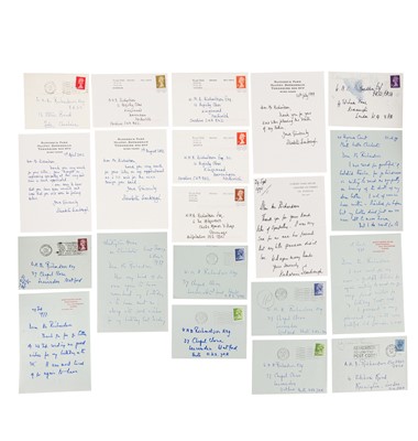 Lot 95 - Autograph Collections.- Members of the Royal Household