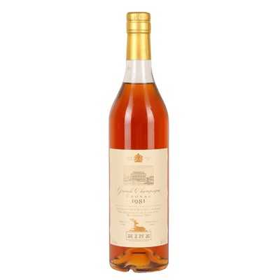 Lot 326 - Hine Grande Champagne Cognac 1981 - 1 bottle