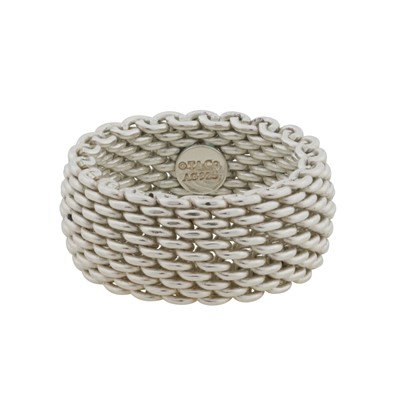 Lot 253 - Tiffany & Co. | A mesh ring