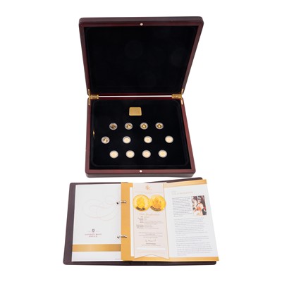 Lot 451 - The Royal House of Windsor Gold Collection - Set of Twelve Gold Proof Coins
