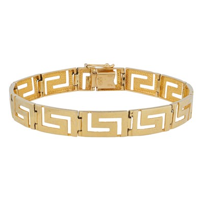 Lot 367 - A Greek Key bracelet