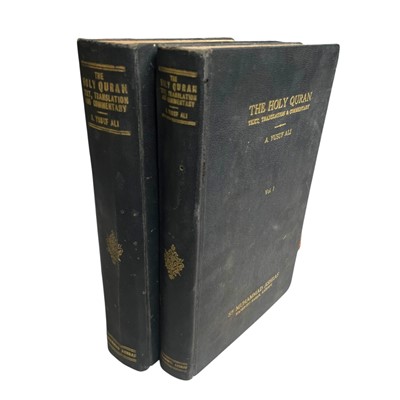 Lot 14 - Abdullah Yusuf Ali The Holy Qur-an: 1938. Inscribed