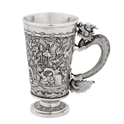 Lot 151 - Canton circa 1875, marked Hui, retailed by Sum Shing