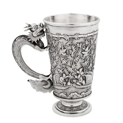 Lot 151 - Canton circa 1875, marked Hui, retailed by Sum Shing