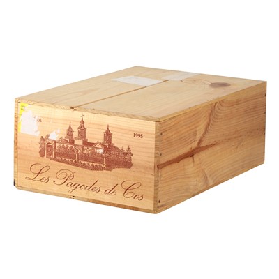 Lot 118 - Les Pagodes de Cos, St Estèphe, 1995 - 12 bottles