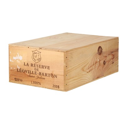 Lot 107 - La Réserve de Léoville 2000 - 12 bottles
