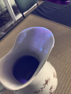 Lot 46 - A Chinese export armorial pitcher for the Spanish market, Qing dynasty, Qianlong period, circa 1770