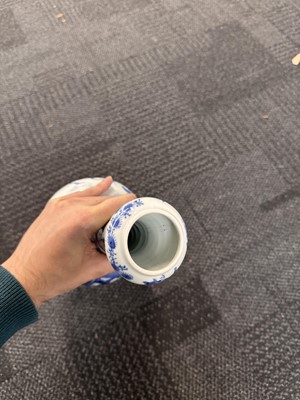 Lot 20 - A fine Chinese blue and white 'scholars' garlic-mouth vase, Qing dynasty, Kangxi period