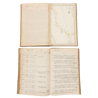 Lot 212 - Captain Guy Plantagenet Bigg-Wither R.N., an interesting archive relating to his Royal Navy career