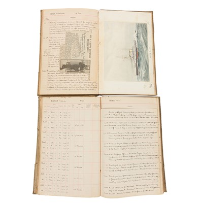 Lot 212 - Captain Guy Plantagenet Bigg-Wither R.N., an interesting archive relating to his Royal Navy career