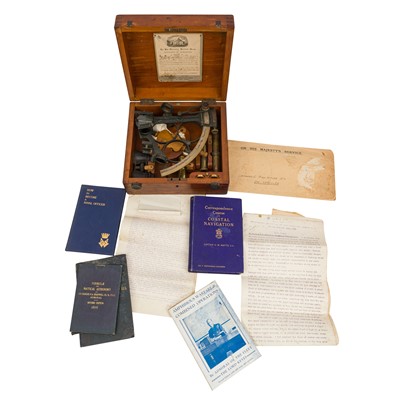 Lot 212 - Captain Guy Plantagenet Bigg-Wither R.N., an interesting archive relating to his Royal Navy career
