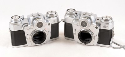 Lot 248 - Zeiss Ikon Contarex Bulls Eye Camera Bodies.