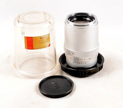Lot 322 - Sonnar 135mm Lens for Zeiss Ikon Contarex Bulls Eye.