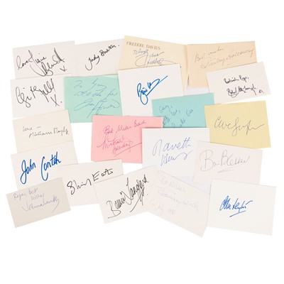 Lot 100 - Autograph Collection.- Miscellaneous
