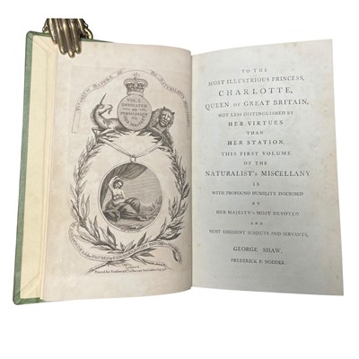 Lot 117 - Shaw (George) & Nodder (Frederick P.) The Naturalist's Miscellany, 24 vols., 1789 - 1813