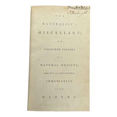 Lot 117 - Shaw (George) & Nodder (Frederick P.) The Naturalist's Miscellany, 24 vols., 1789 - 1813