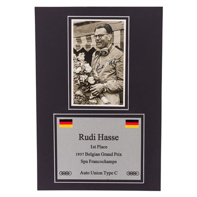 Lot 645 - Hasse (Rudolf)