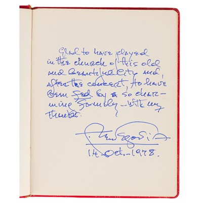 Lot 322 - Autograph Collection.- Music Interest
