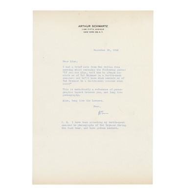 Lot 434 - Schwartz (Arthur)