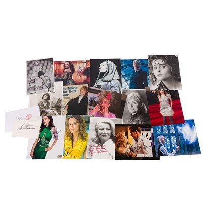 Lot 128 - Photograph Collection.- Actresses