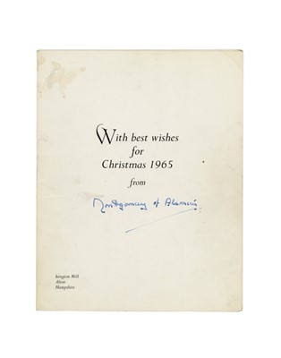 Lot 507 - Montgomery of Alamein (Bernard Law, Field Marshal)