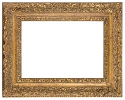 Lot 306 - Louis XIV style carved and gilded frame