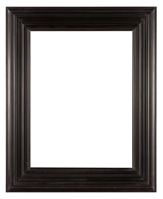 Lot 288 - Weenix style polished pearwood ebonised combination frame