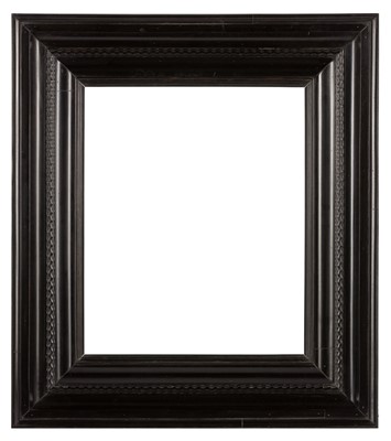 Lot 277 - A Goyen style ebonised combination profile frame