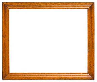 Lot 281 - Early 19th Century burr maple cushion moulded frame